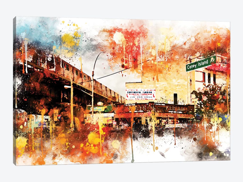 Urban Traffic by Philippe Hugonnard 1-piece Canvas Wall Art