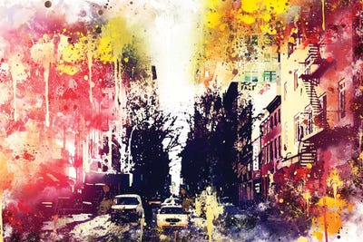 Yellow Touch by Philippe Hugonnard canvas print