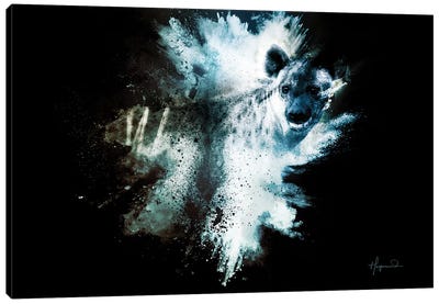 The Hyena Canvas Art Print - Wild Explosions