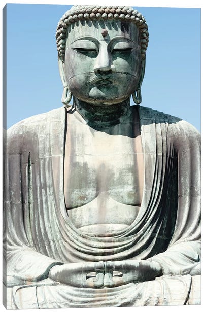 The Great Buddha Canvas Art Print - Buddha