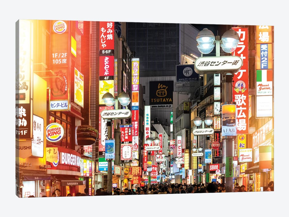 Tokyo Night by Philippe Hugonnard 1-piece Canvas Print