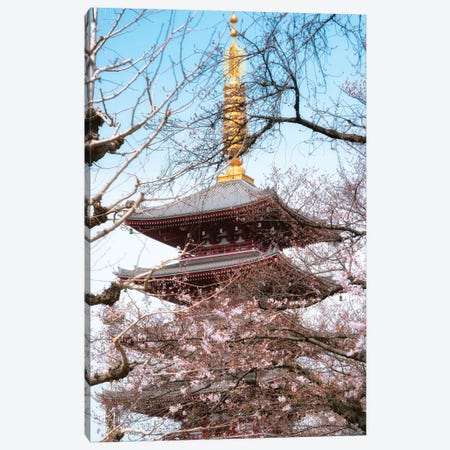 Pagoda Senjo-Ji Canvas Print #PHD827} by Philippe Hugonnard Canvas Print