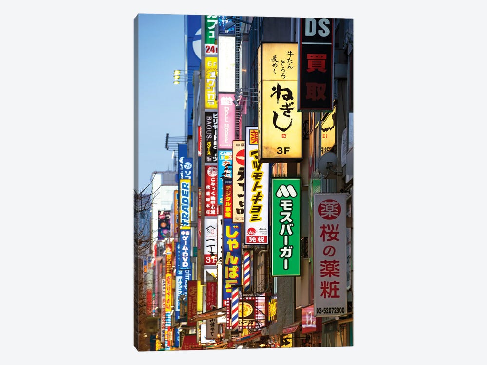 Tokyo Signs Of The City by Philippe Hugonnard 1-piece Art Print