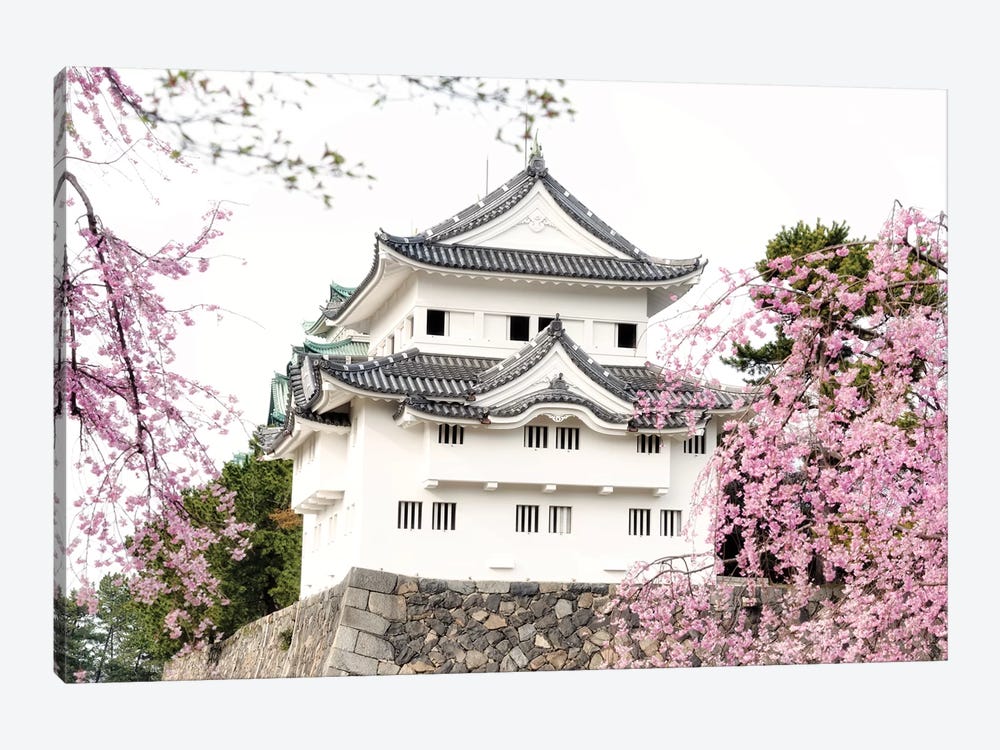 Sakura Nagoya Castle by Philippe Hugonnard 1-piece Art Print