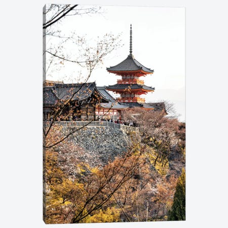 Pagoda Kiyomizu-Dera Temple II Canvas Print #PHD861} by Philippe Hugonnard Canvas Artwork