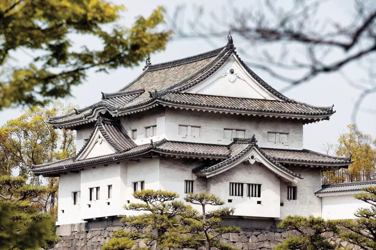 Japanese White Temple by Philippe Hugonnard canvas print