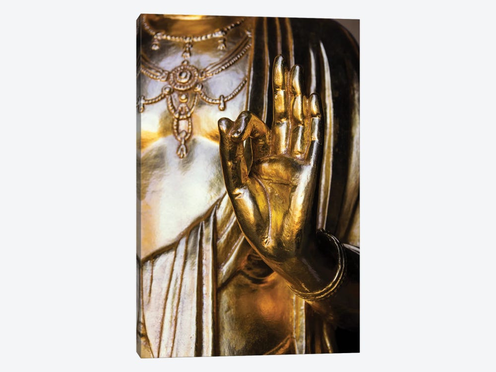 Golden Buddha Hand by Philippe Hugonnard 1-piece Art Print