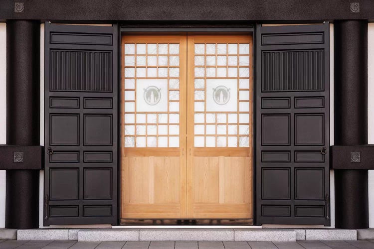Japanese Door by Philippe Hugonnard canvas print