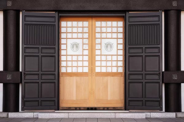 Japanese Culture: Japanese Door by Philippe Hugonnard