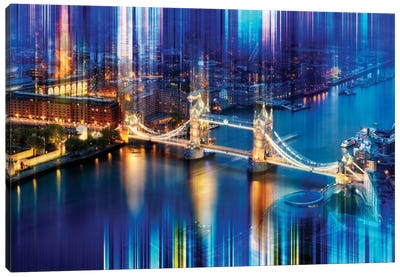 Tower Bridge Canvas Art Print - Color Pop Photography