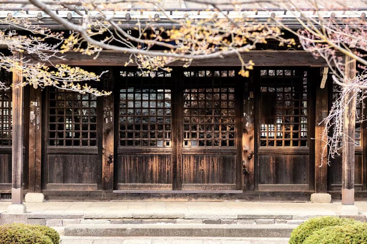 Japanese Wooden Facade