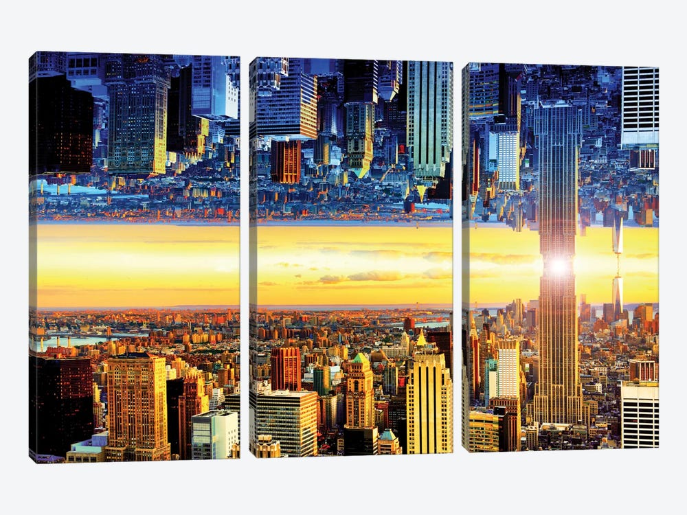 NYC by Philippe Hugonnard 3-piece Canvas Artwork