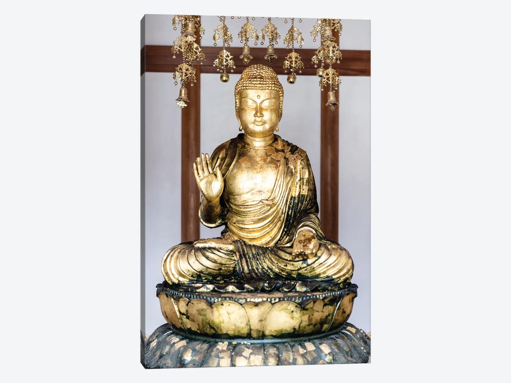 Golden Buddha by Philippe Hugonnard 1-piece Canvas Artwork