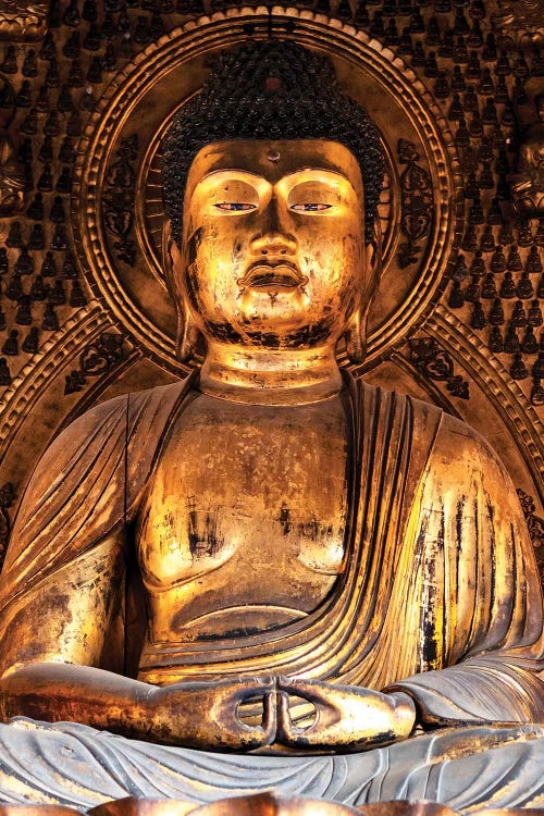 Golden Buddha Temple by Philippe Hugonnard wall art
