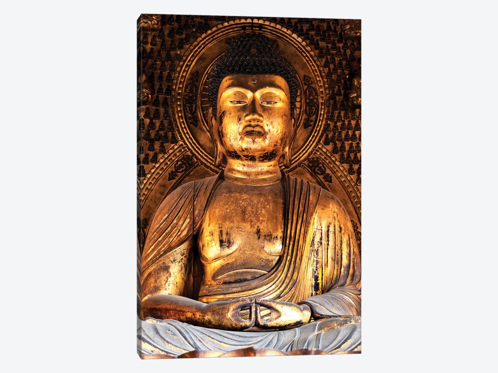 Golden Buddha Temple by Philippe Hugonnard 1-piece Art Print