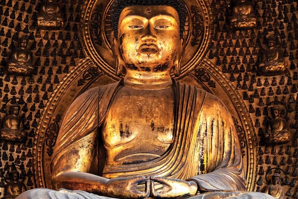 Buddhism: Golden Buddha Temple II by Philippe Hugonnard