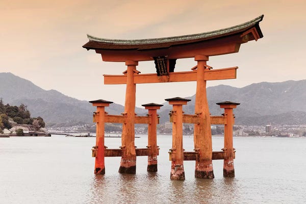 Buddhism: Miyajima Torii by Philippe Hugonnard