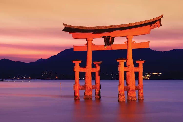 Sunset Of Torii Gate In Miyajima III