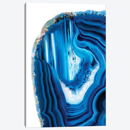 Blue Agate Canvas Print #PHD960} by Philippe Hugonnard Canvas Art Print