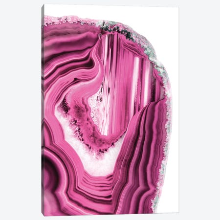 Pink Agate Canvas Print #PHD961} by Philippe Hugonnard Canvas Print