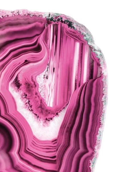 Agates, Geodes & Minerals: Pink Agate by Philippe Hugonnard