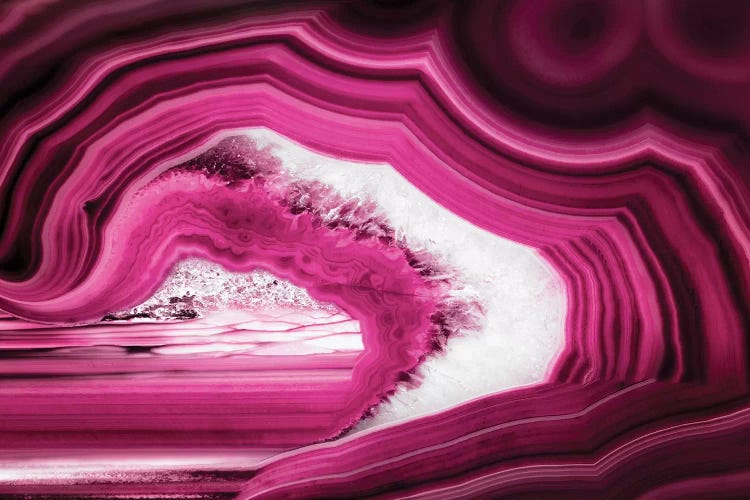 Slice Of Pink Agate