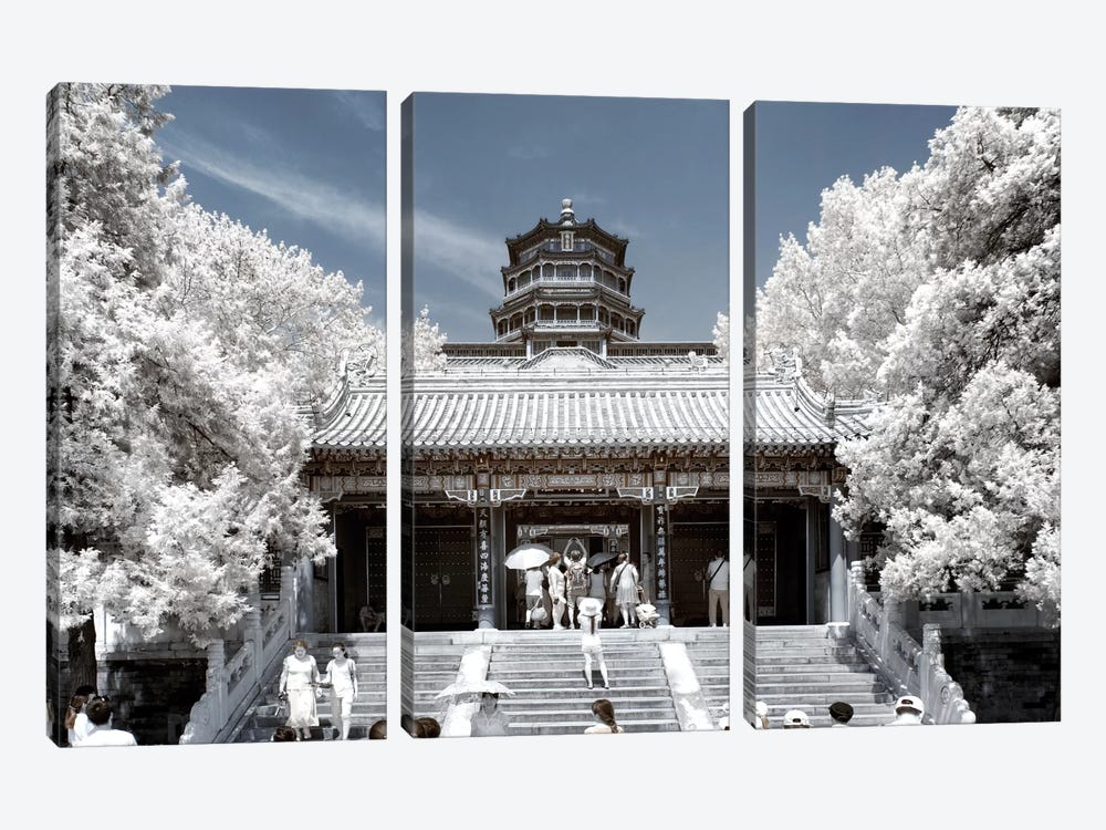 Another Look At China III by Philippe Hugonnard 3-piece Canvas Print