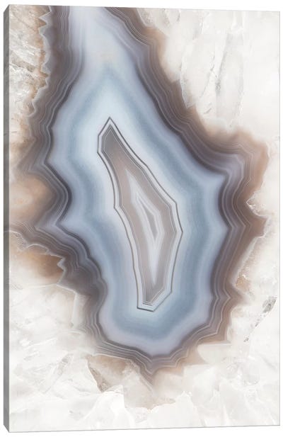 Drop Of Agate Canvas Art Print - Abstracts in Nature