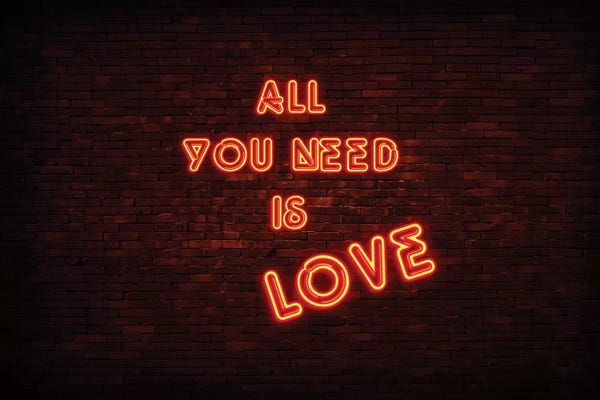 Urban Neon Collection: All You Need Is Love by Philippe Hugonnard