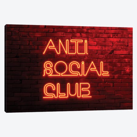 Anti Social Club Canvas Print #PHD994} by Philippe Hugonnard Canvas Print
