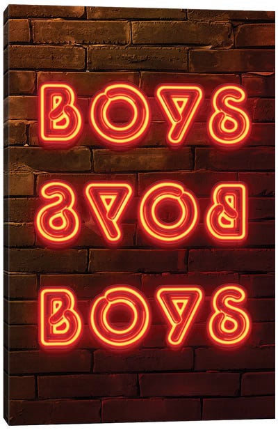 Boys Canvas Art Print - Urban Neon Collection