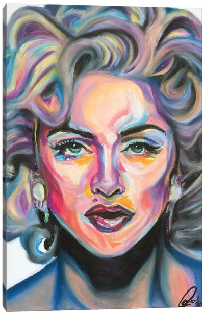 Madonna - Queen Of Pop Canvas Art Print - Petra Hoette