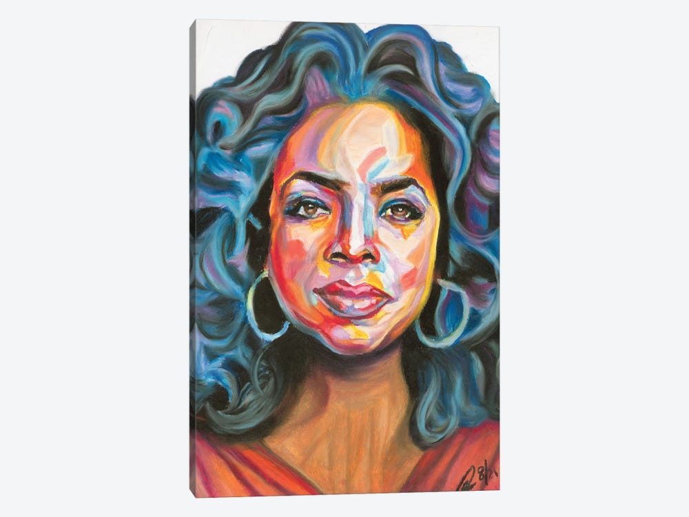 Oprah by Petra Hoette 1-piece Canvas Artwork