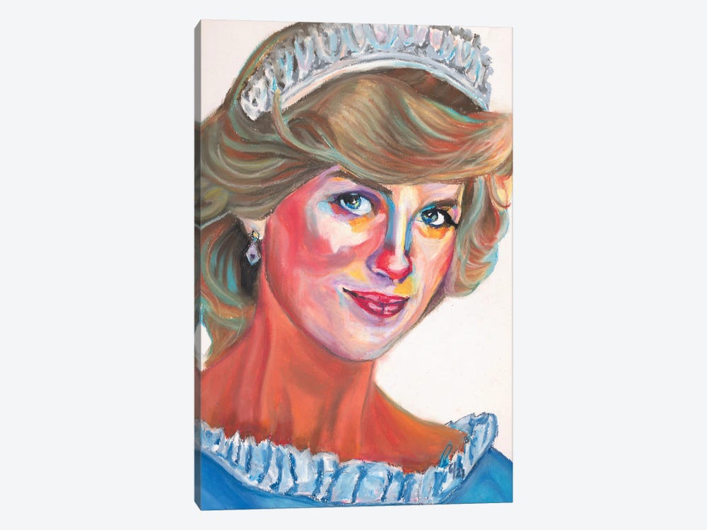 Princess Diana by Petra Hoette 1-piece Art Print