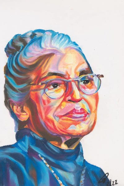 African American Art: Rosa Parks by Petra Hoette
