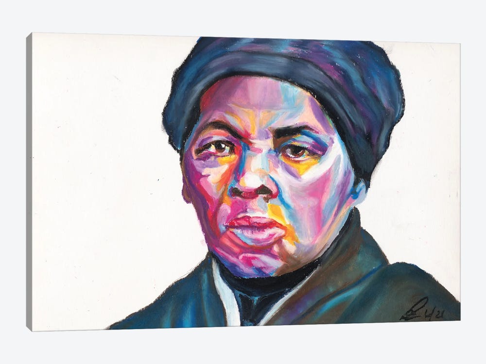 Harriet Tubman by Petra Hoette 1-piece Canvas Artwork