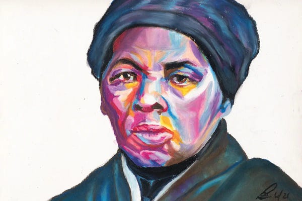 African American Art: Harriet Tubman by Petra Hoette