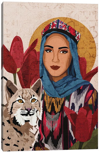 Cultures Celebration | Uyghur Canvas Art Print - Lynx
