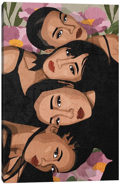 Asian Pride Canvas Art Print - Friendship Art