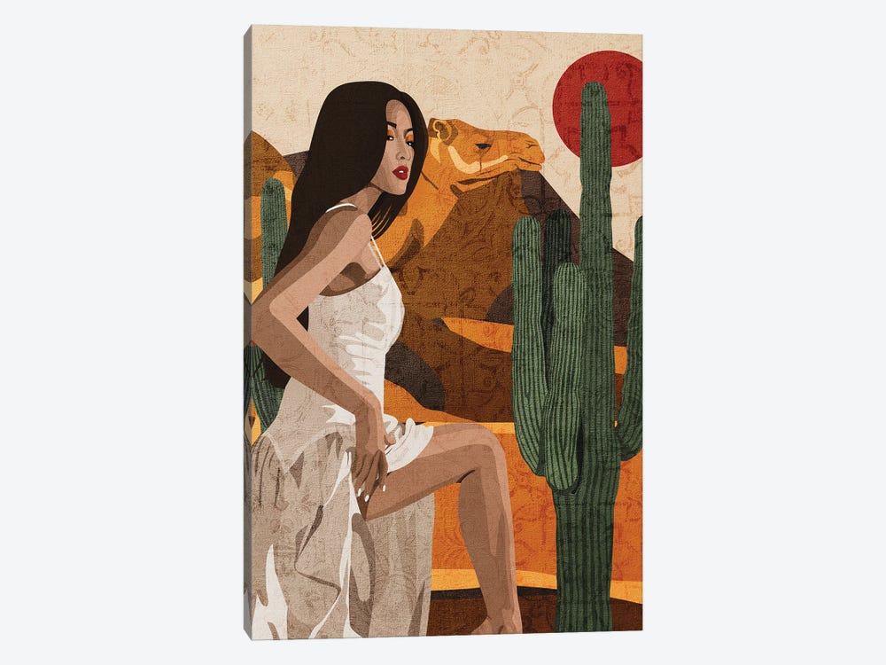 Entering The Desert by Phung Banh 1-piece Canvas Artwork