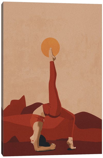 Yoga Canvas Art Print - Yoga Art