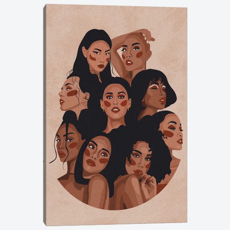A Tribe Of Women Canvas Print #PHG33} by Phung Banh Canvas Art