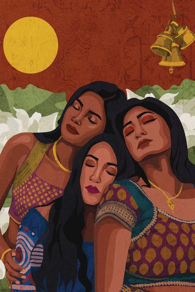 Women's Tops: Cultures Celebration | Indian by Phung Banh