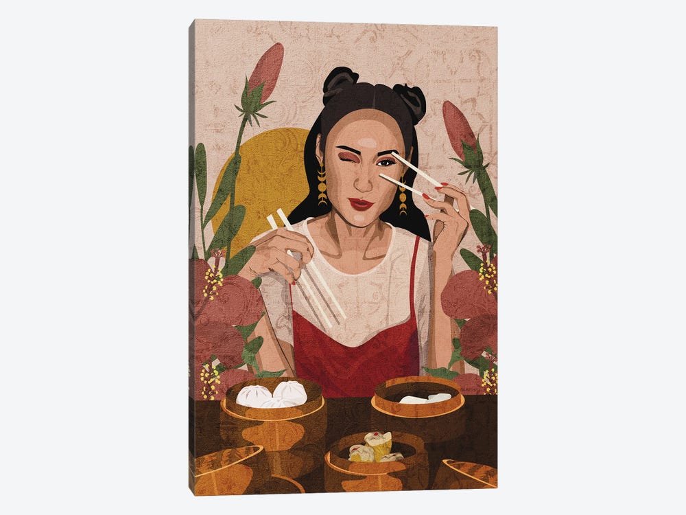Sunday Dimsum by Phung Banh 1-piece Canvas Print