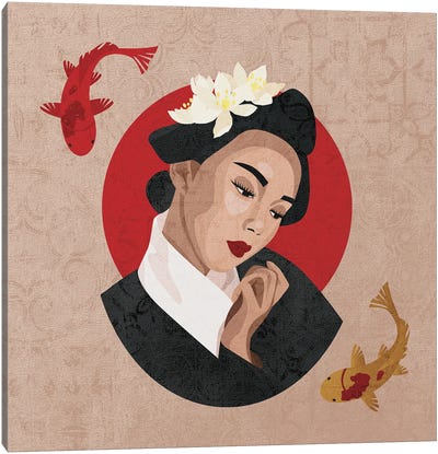 Cultures Celebration | Japanese Canvas Art Print - Phung Banh