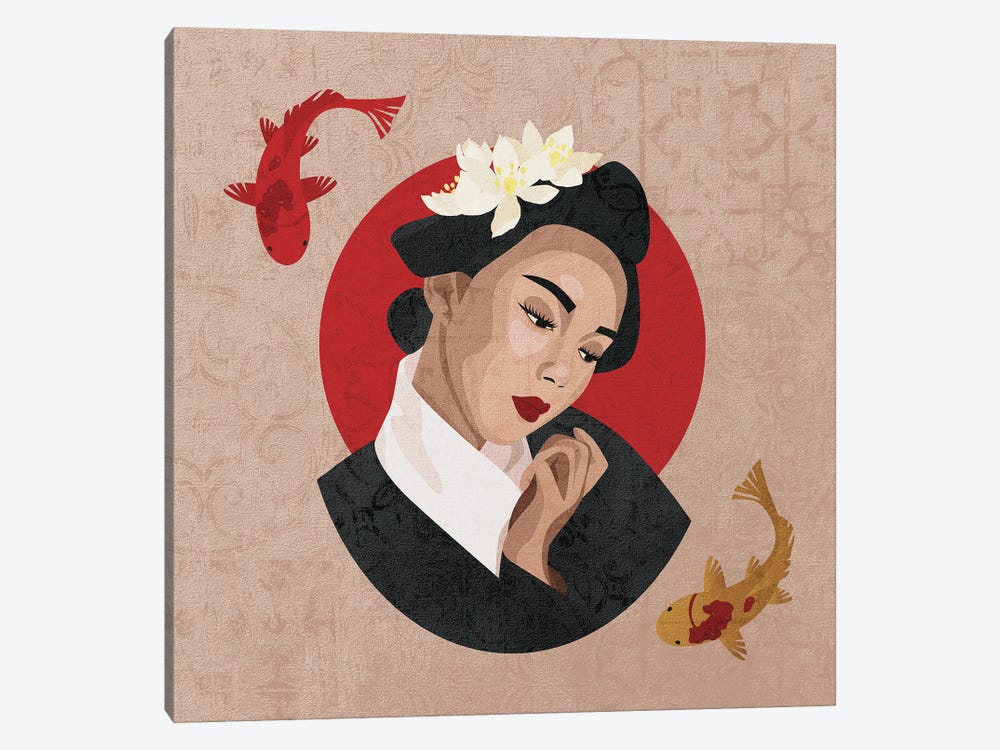 Cultures Celebration | Japanese by Phung Banh 1-piece Art Print