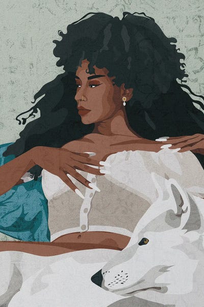 Women's Tops: Connecting To Nature | Wolf by Phung Banh