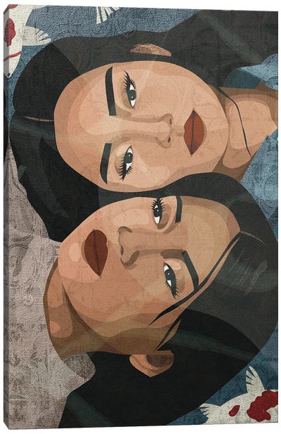 Sisterhood Canvas Art Print - Friendship Art