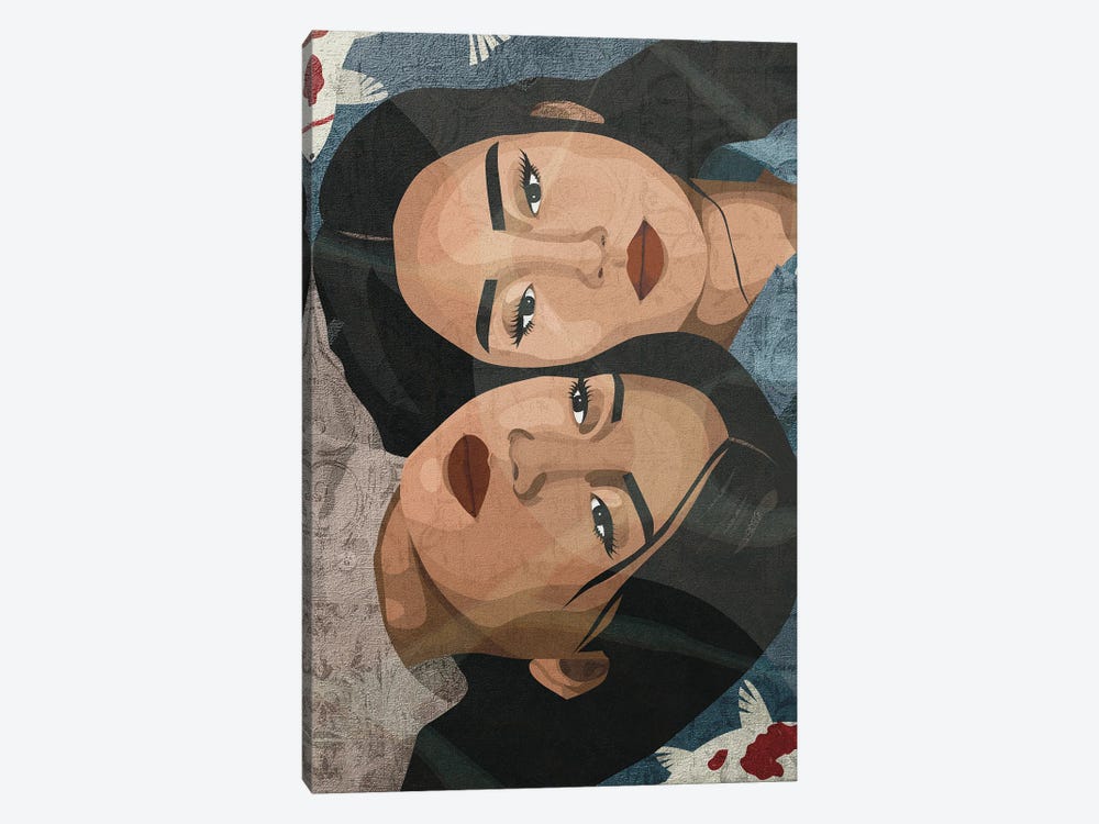 Sisterhood by Phung Banh 1-piece Canvas Wall Art