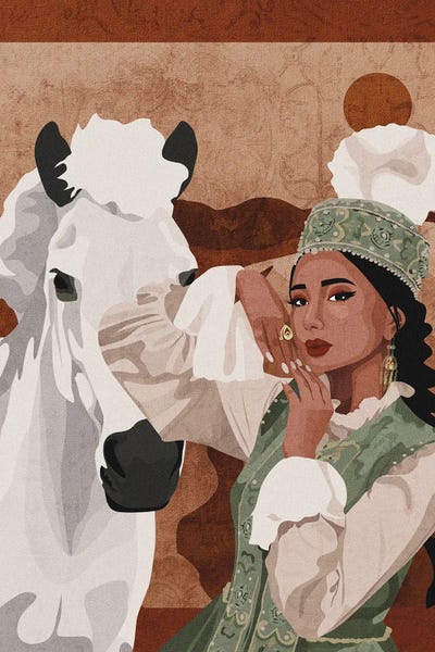 Phung Banh: Kazakh Woman by Phung Banh